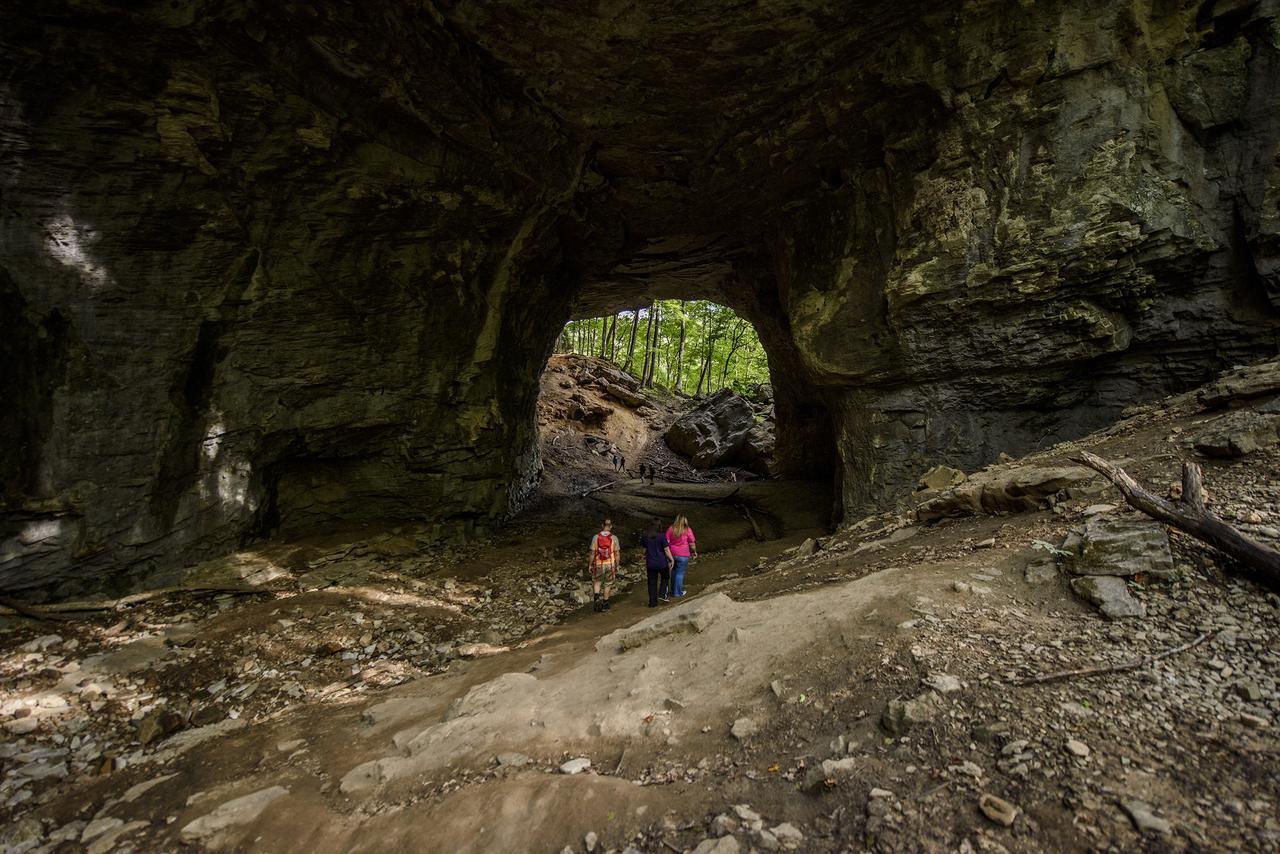 Carter Caves State Resort Park Olive Hill Экстерьер фото